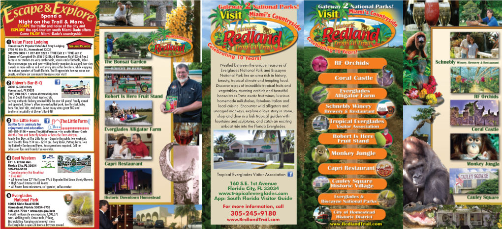 Redland Tropical Trail Brochure