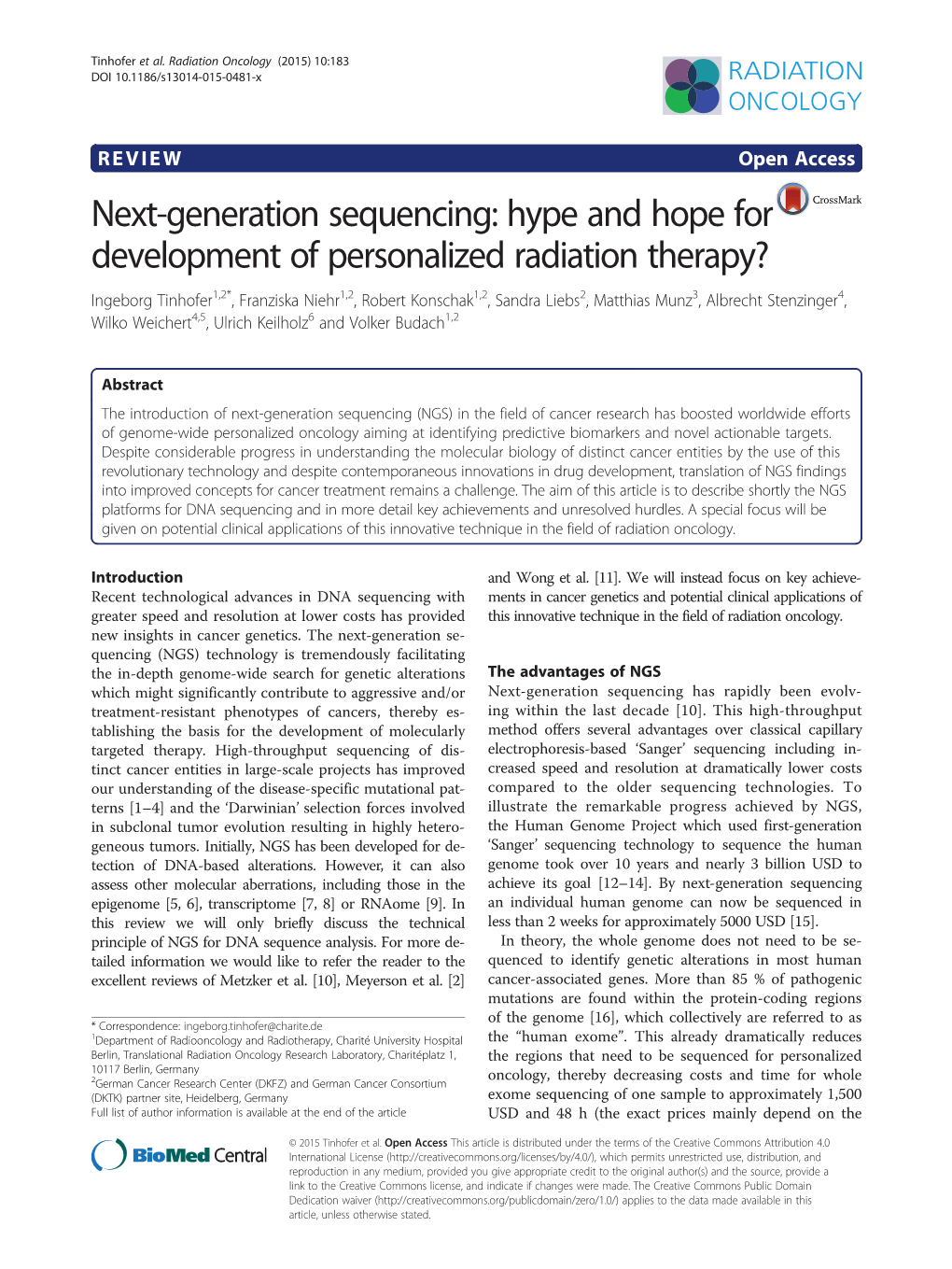 Next-Generation Sequencing