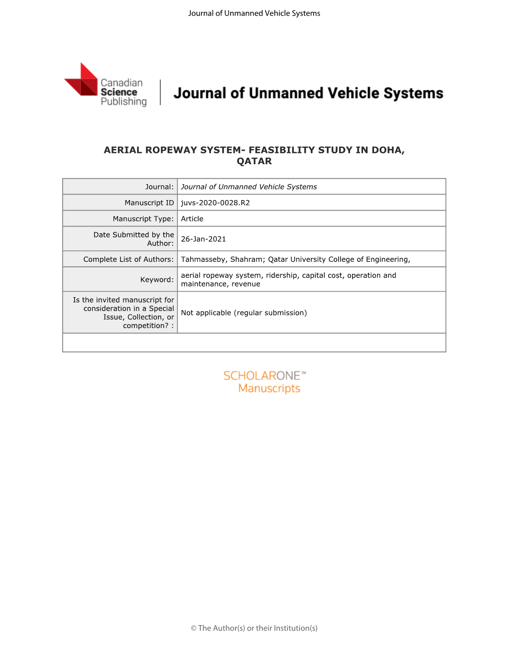 Feasibility Study in Doha, Qatar