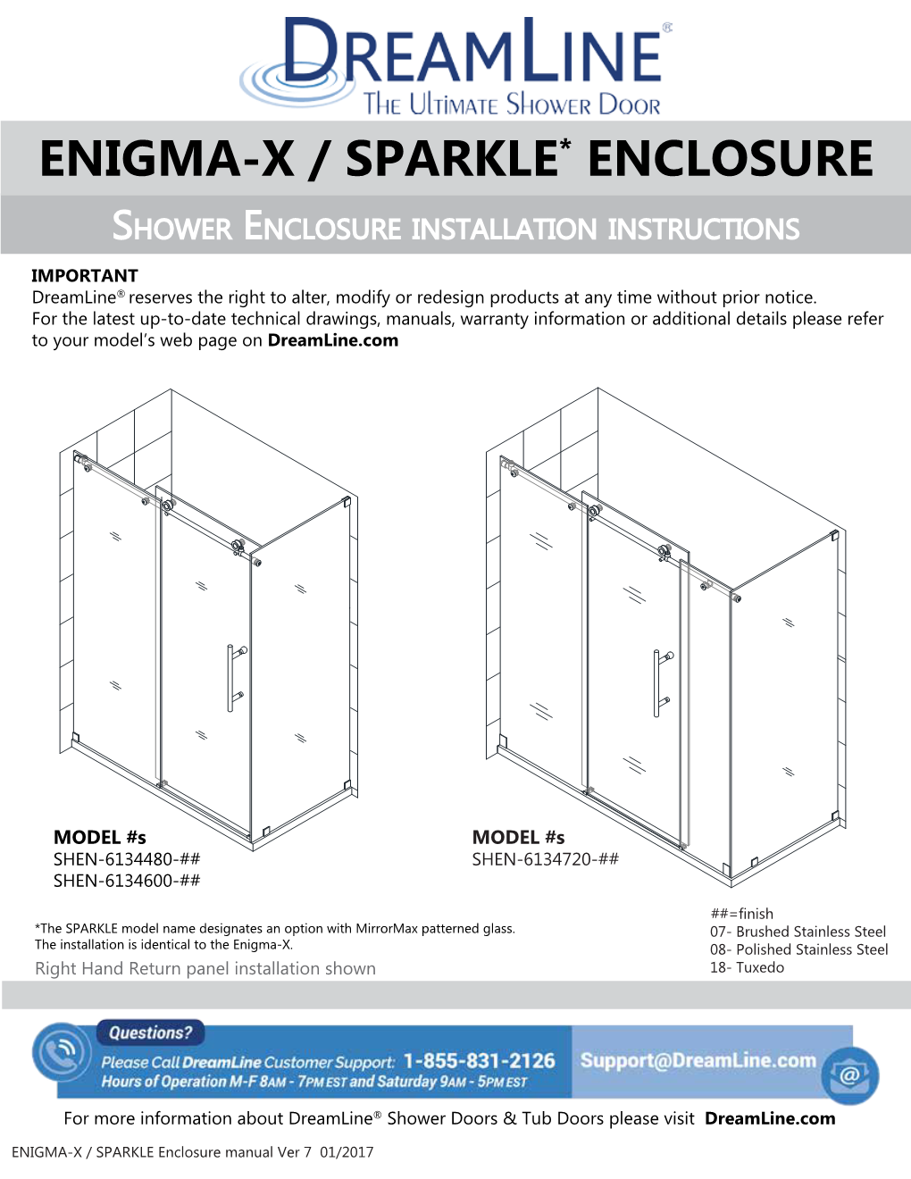 ENIGMA X Aka SPARKLE Enclosure Manual Ver 7 012017