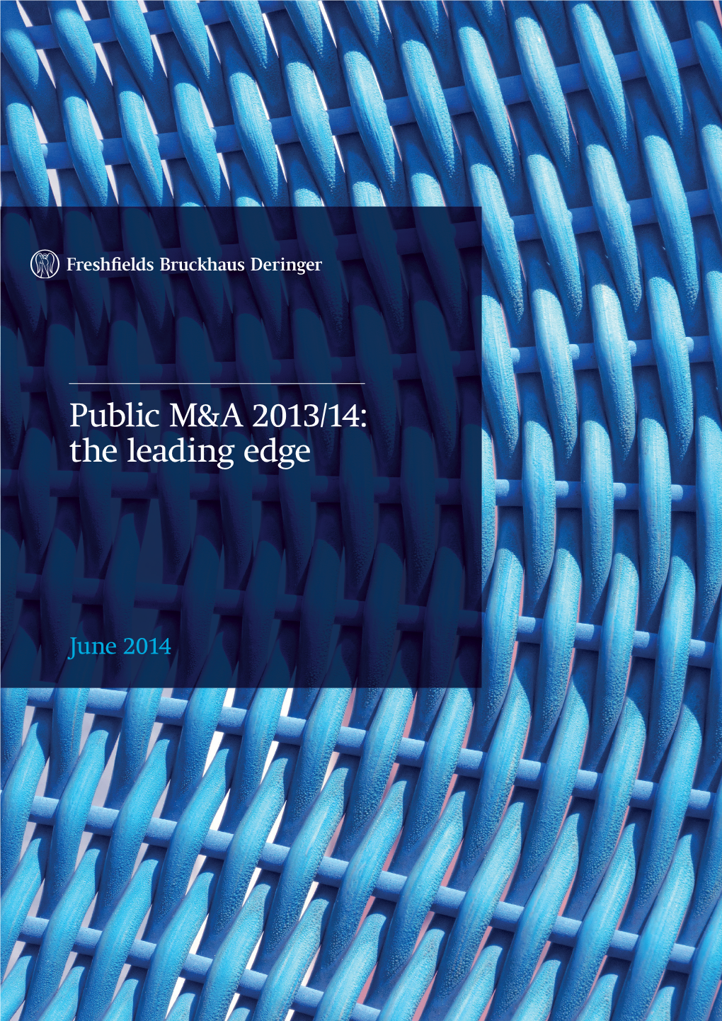 Public M&A 2013/14: the Leading Edge