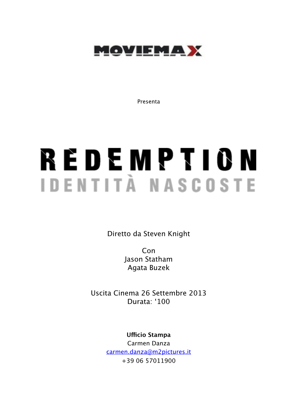 Redemption – Identità Nascoste