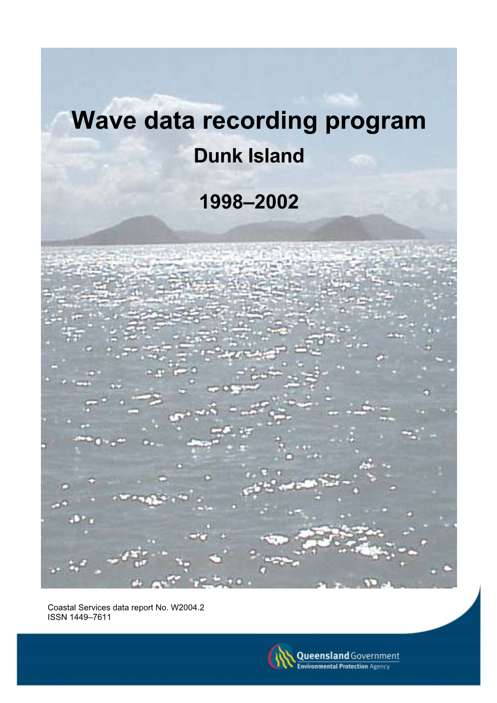 Wave Data Recording Program Dunk Island 1998-2002