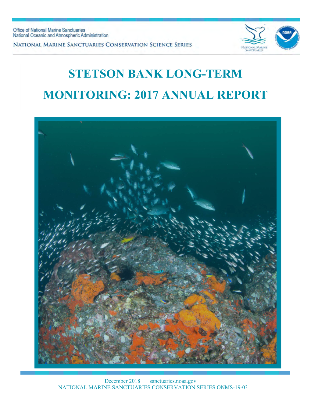 Stetson Bank Long-Term Monitoring: 2017 Annual Report