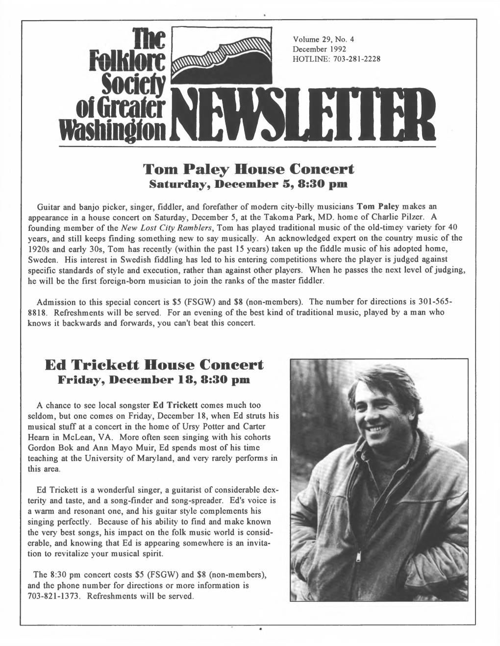 FSGW Newsletterfor