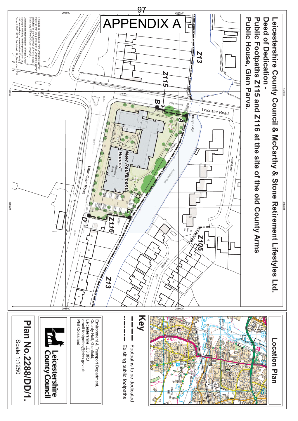 Leicestershire County Council Public Footpath