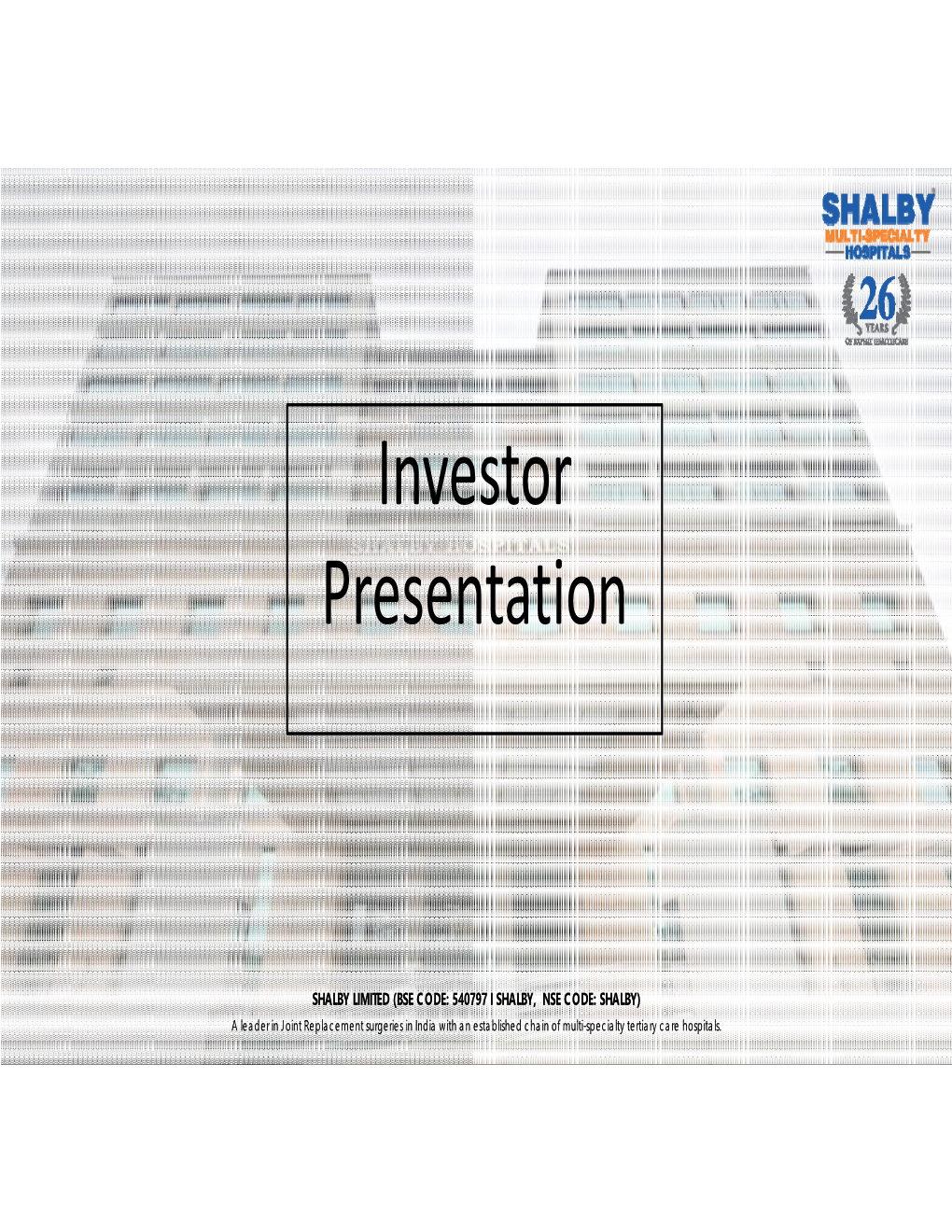 Investor Presentation