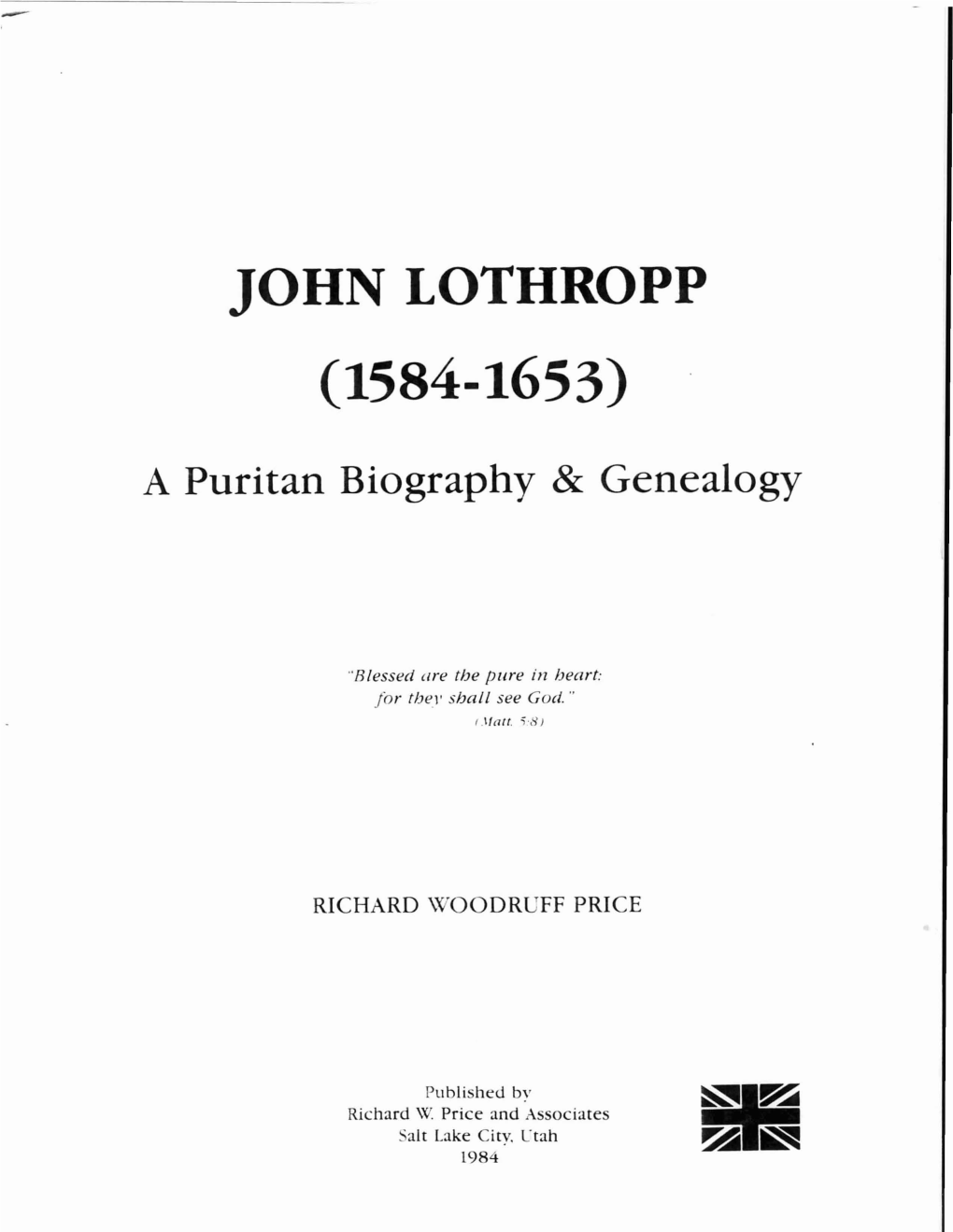 John Lothropp