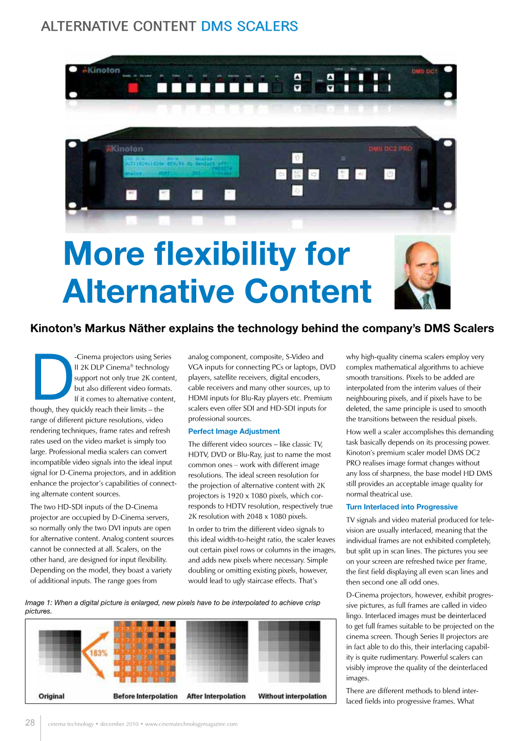 Flexibility for Alternative Content