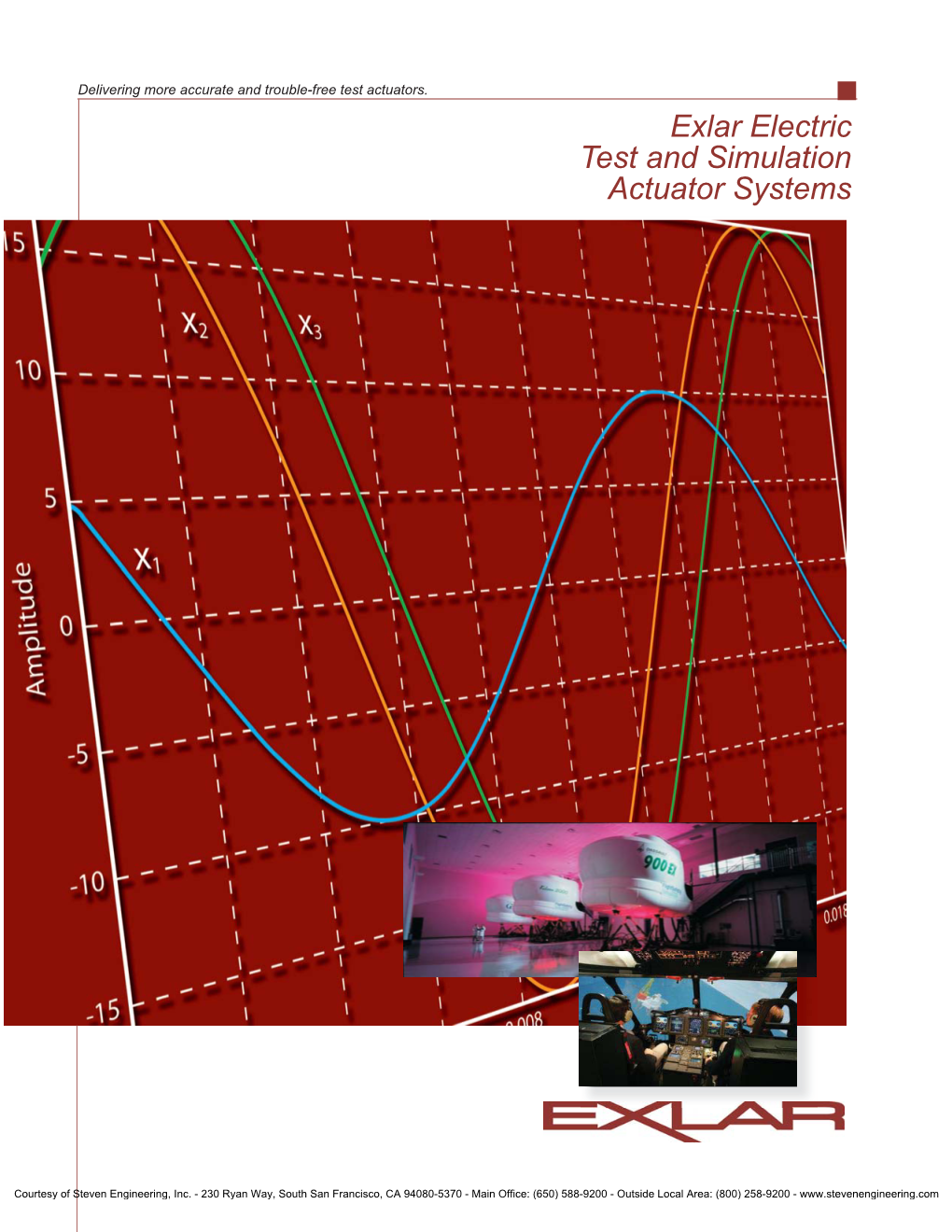 Exlar Electric Test and Simulation Actuator Systems