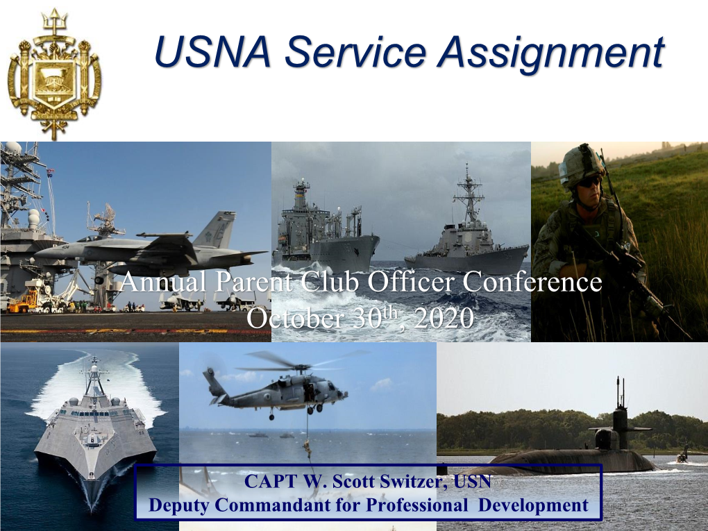 USNA Service Assignment