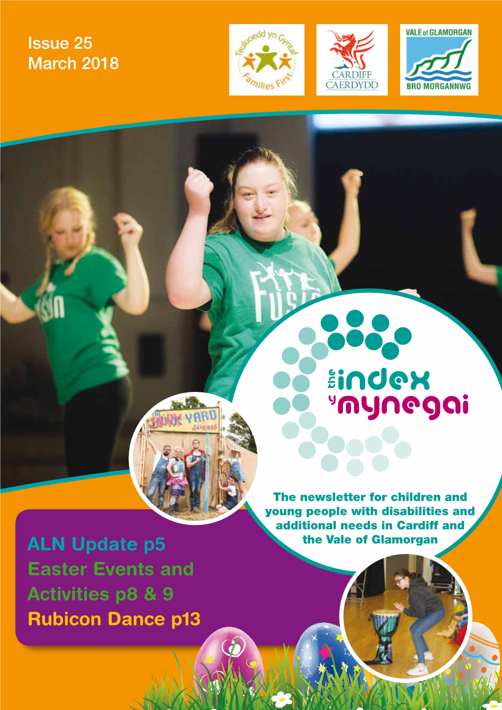 ALN Update P5 Easter Events and Activities P8 & 9 Rubicon Dance