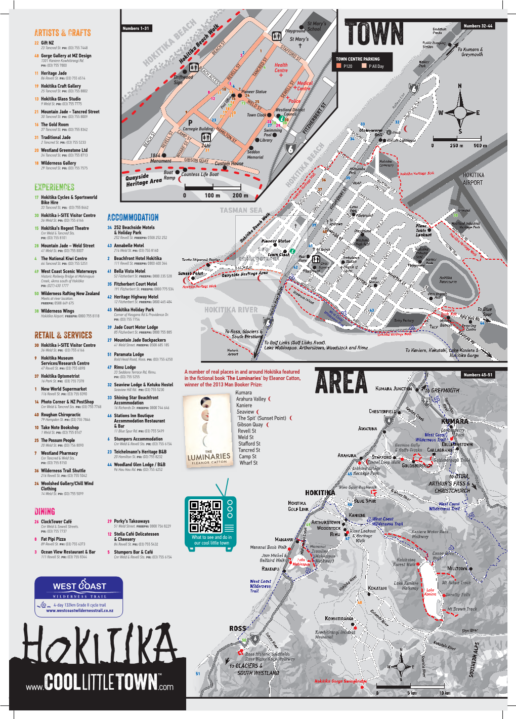 Hokitika Maps