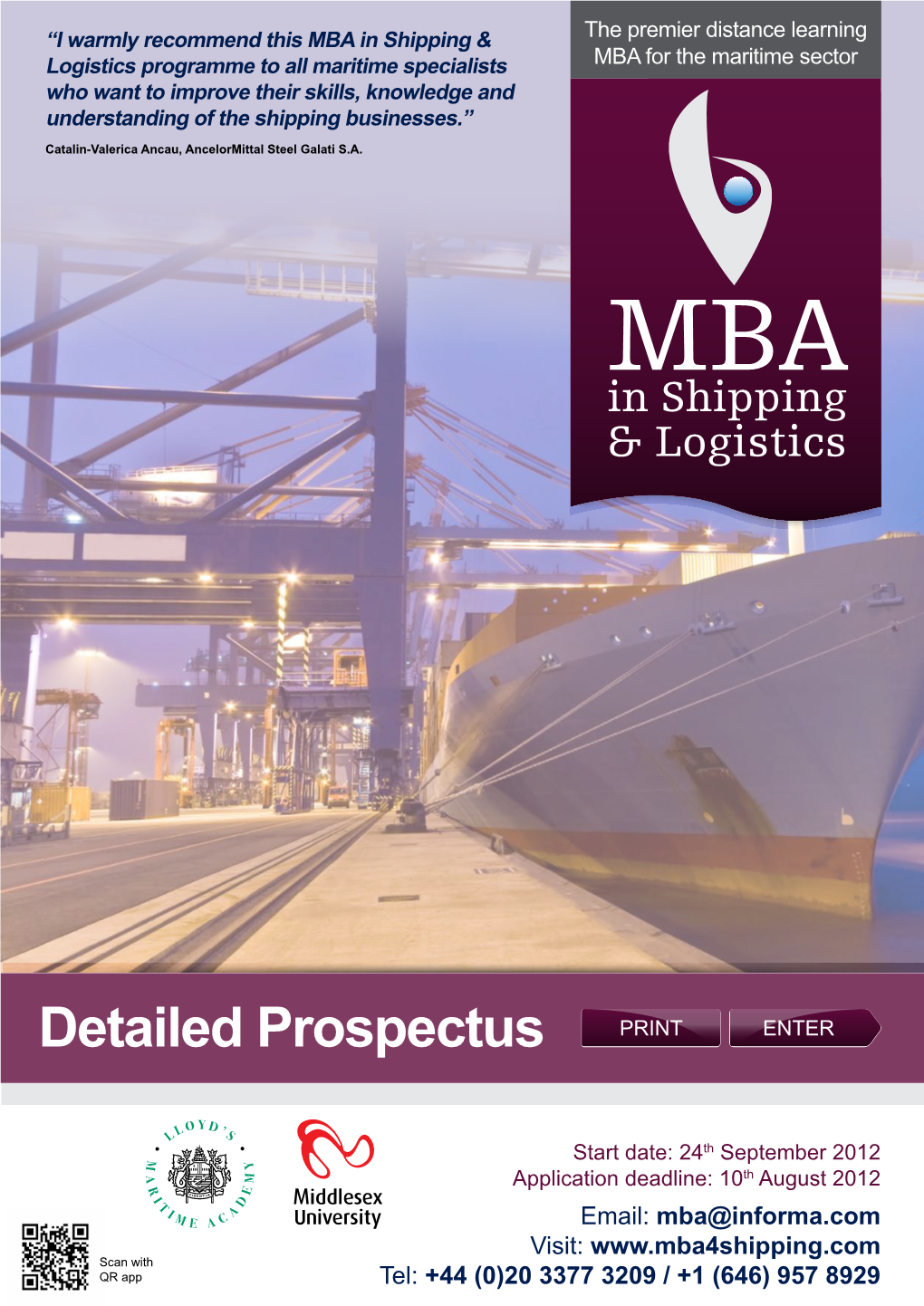 Detailed Prospectus