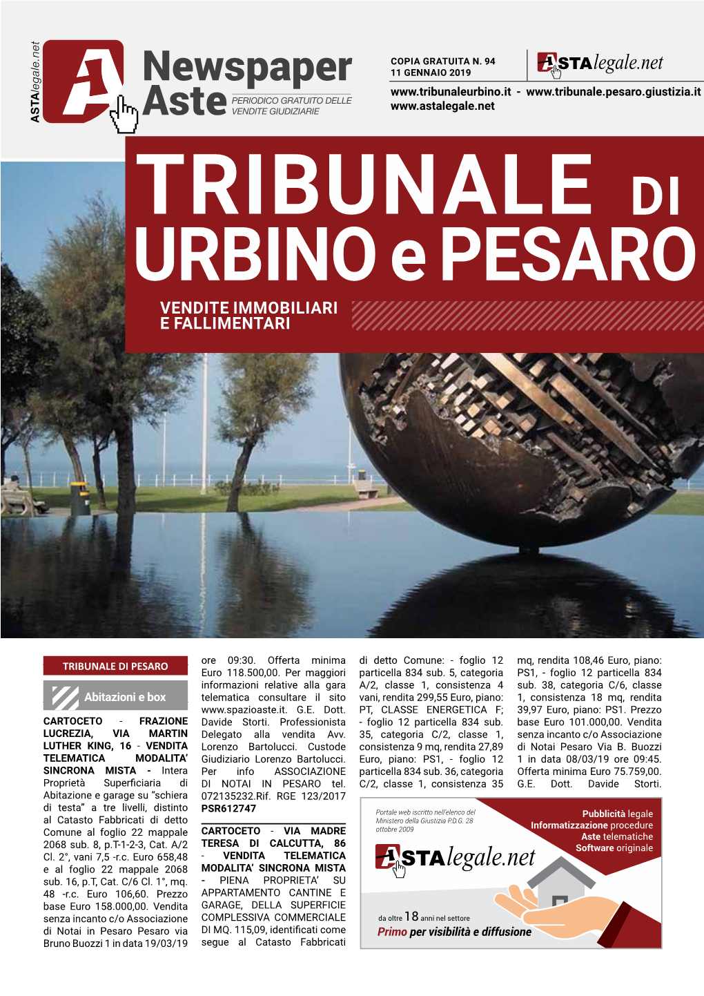 URBINO E PESARO Vendite Immobiliari E Fallimentari