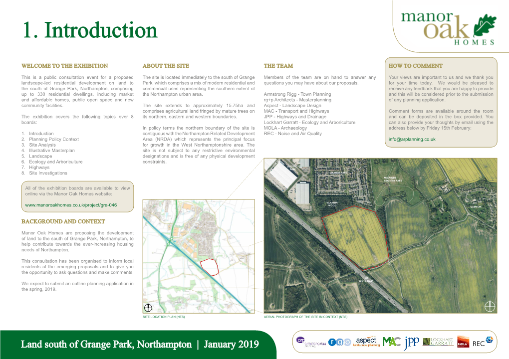 Land South of Grange Park, Northampton | January 2019 2
