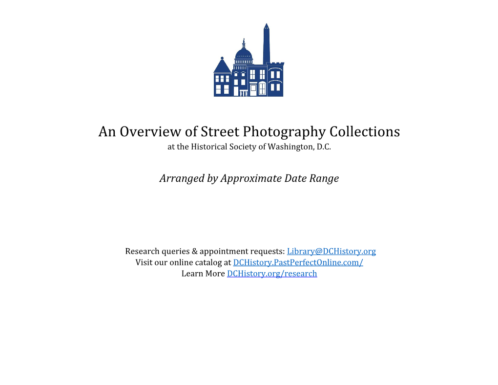 Street Photography Resources