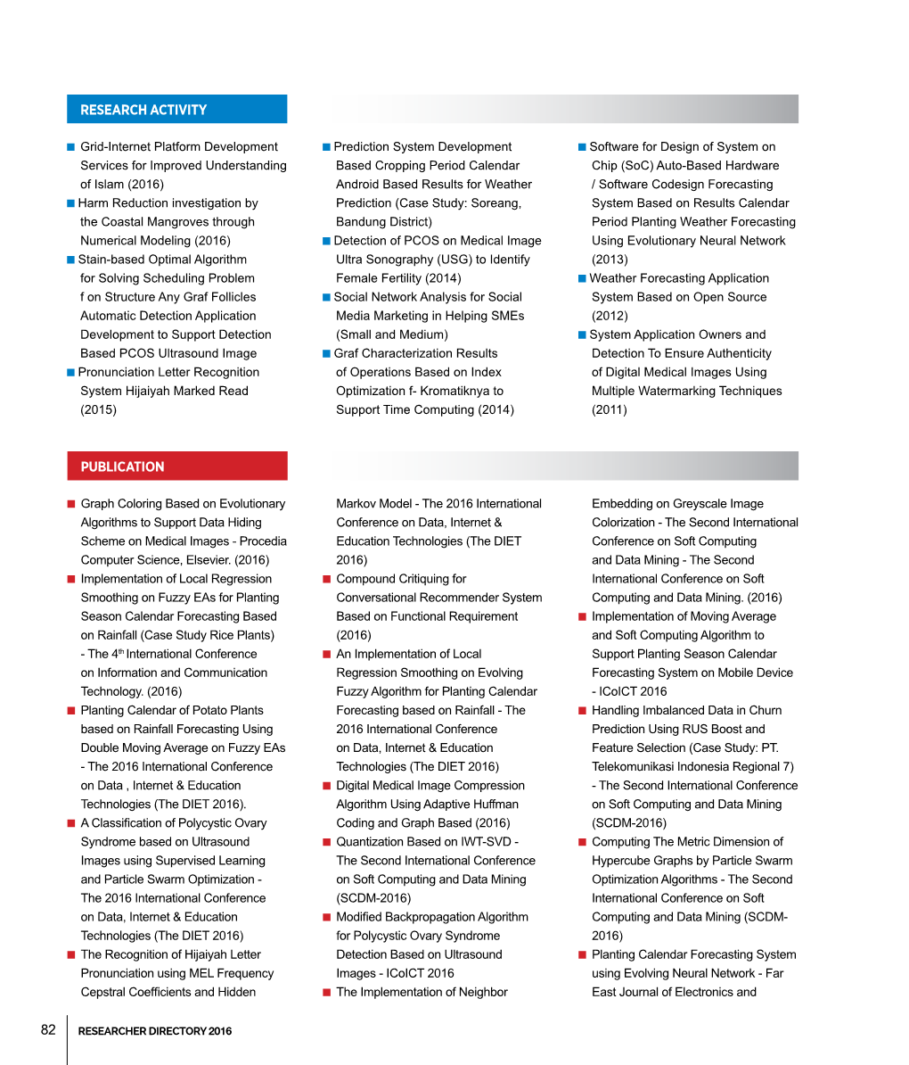 Research Activity Publication 82