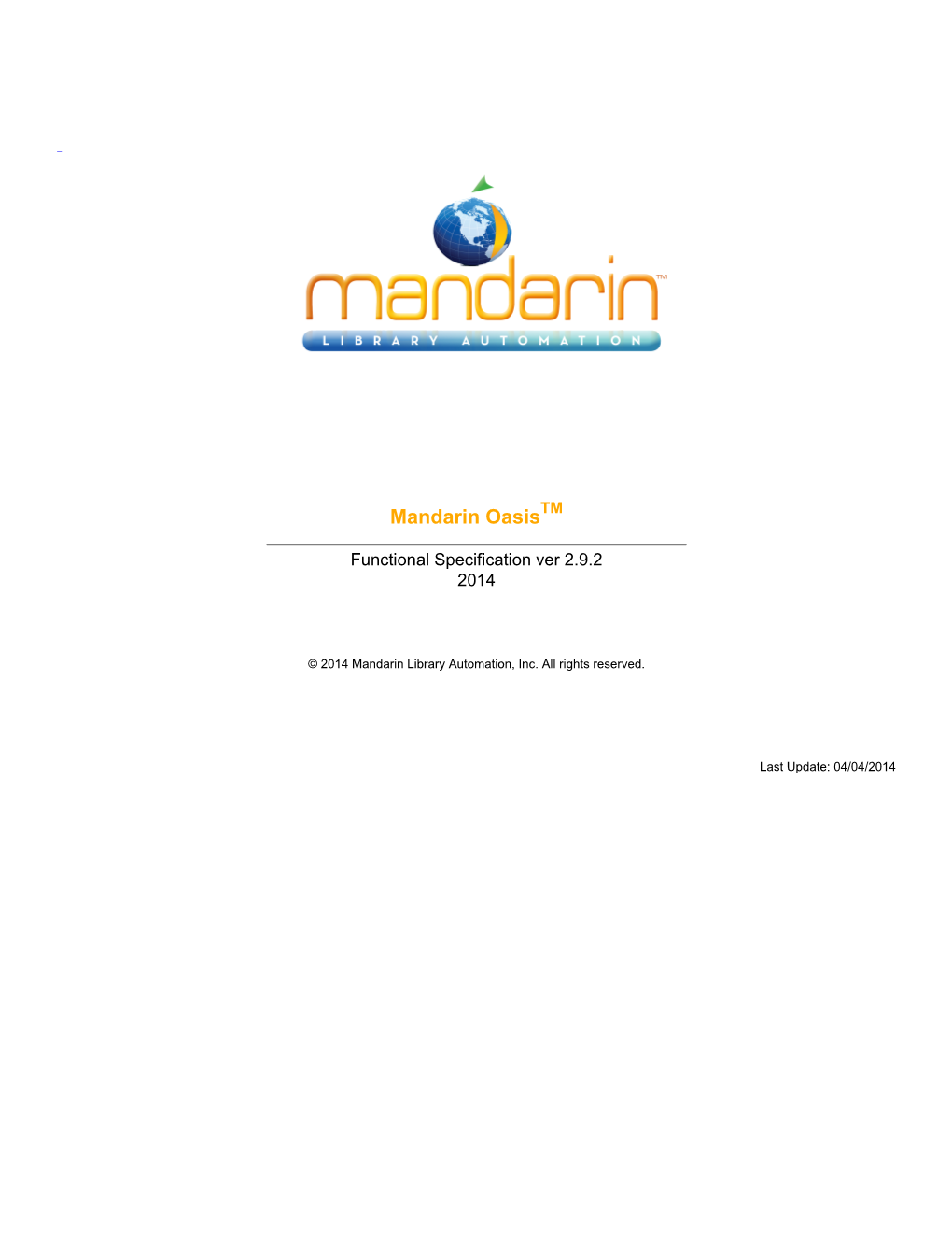 Mandarin Oasistm