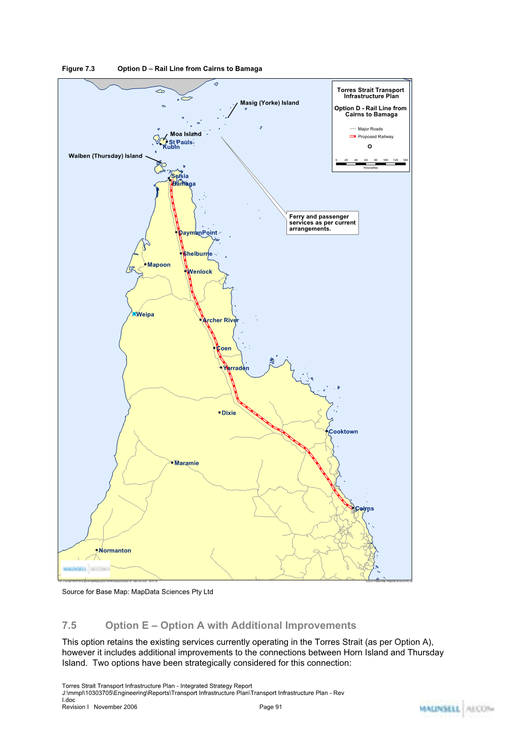 Part 16 Transport Infrastructure Plan