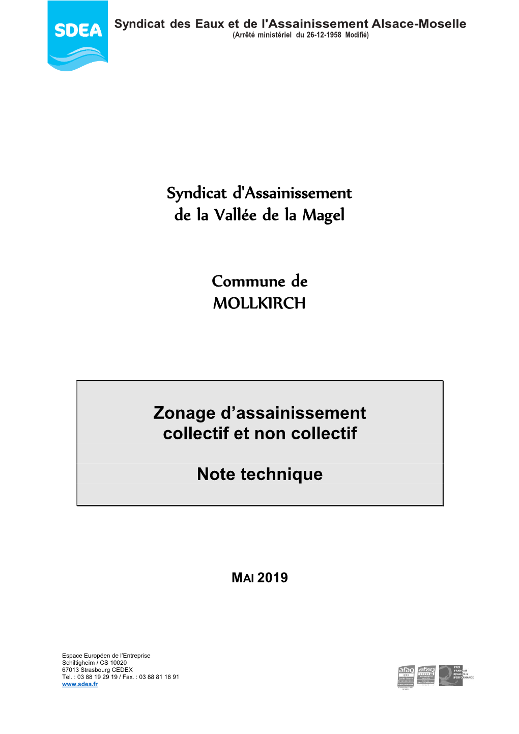 La Présente Note Complète La Note Technique D'août 1996, Modifiée Le