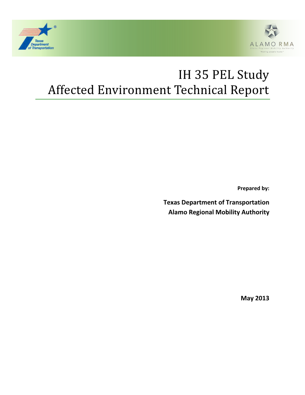 Affected Environment Technical Report