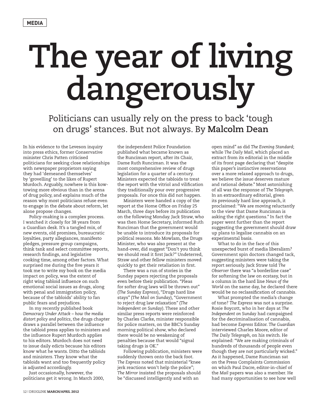 The Year of Living Dangerously (PDF)