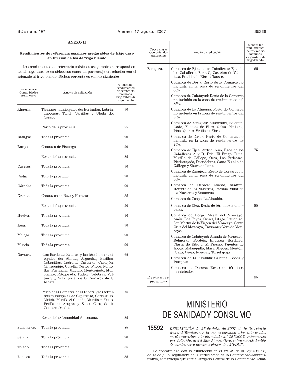 BOE 197 De 17/08/2007 Sec 3 Pag 35339 a 35340