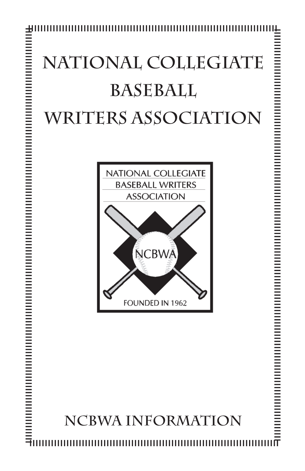 2010 NCBWA Directory