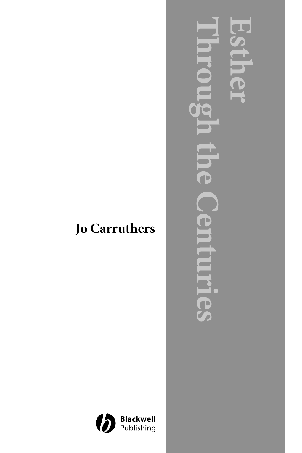 Esther Through the Centuries (Blackwell Bible Commentaries)