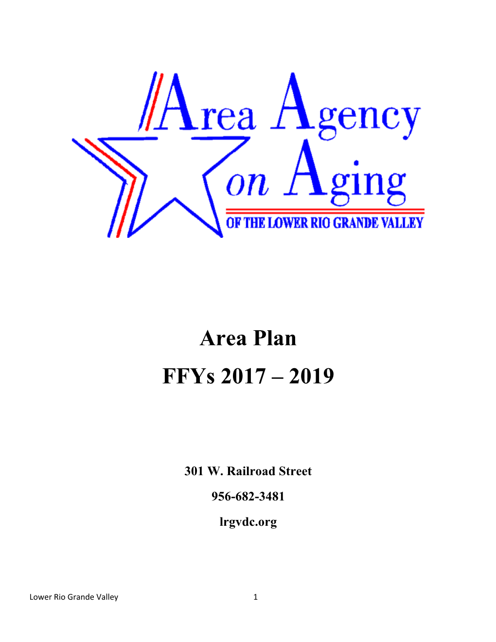 Area Plan Ffys 2017 – 2019
