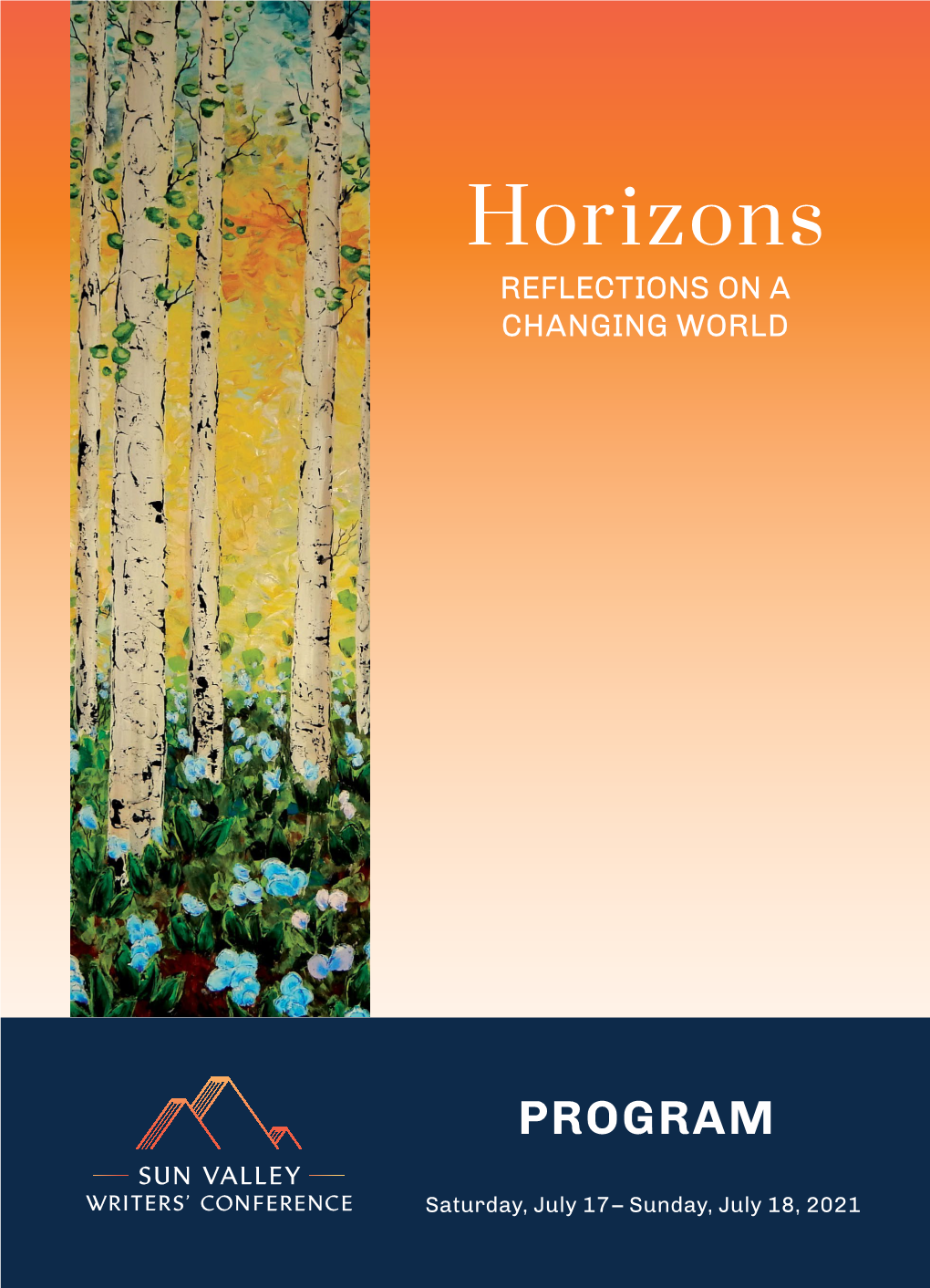 Horizons REFLECTIONS on a CHANGING WORLD