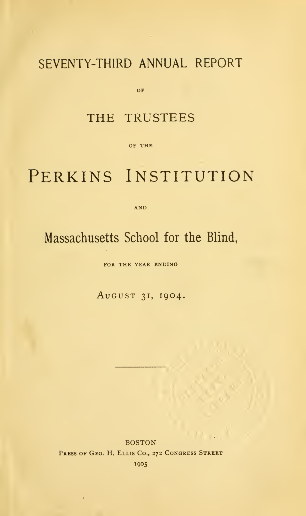 Perkins Institution