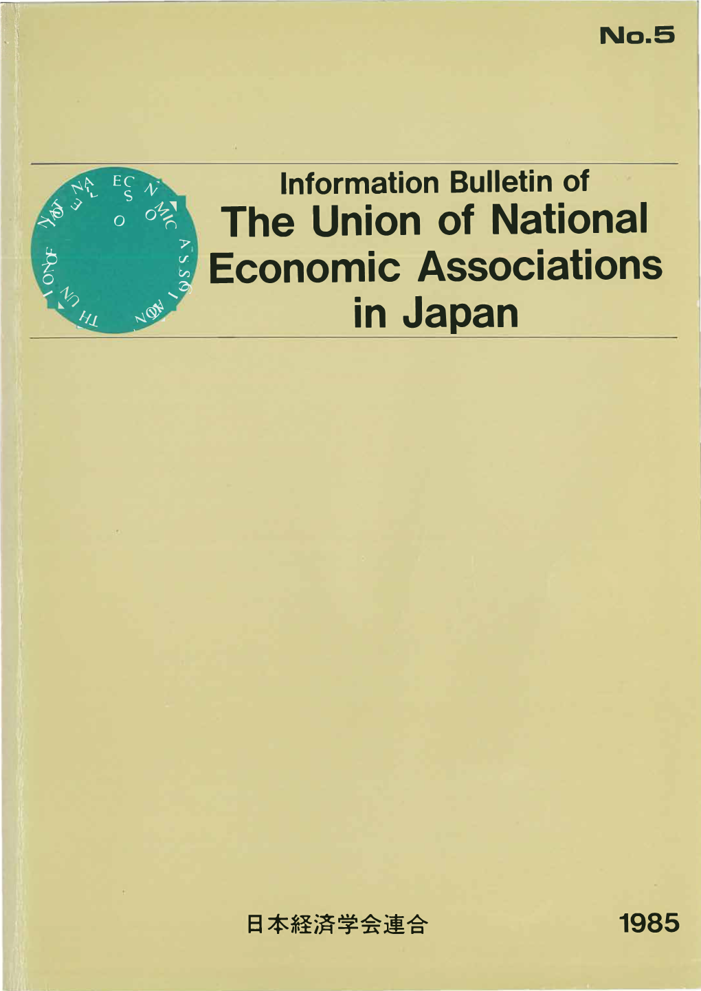 The Union of National Economic Associations in Japan