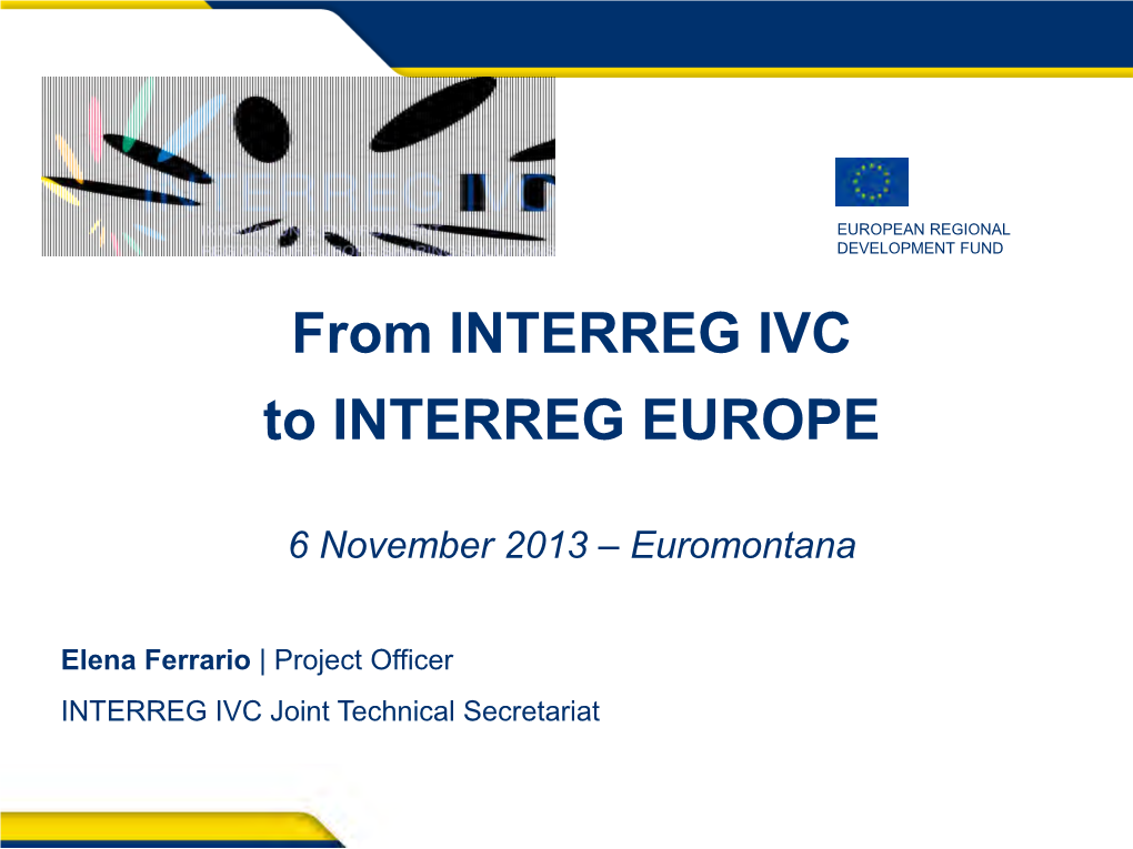 Powerpoint Presentation INTERREG