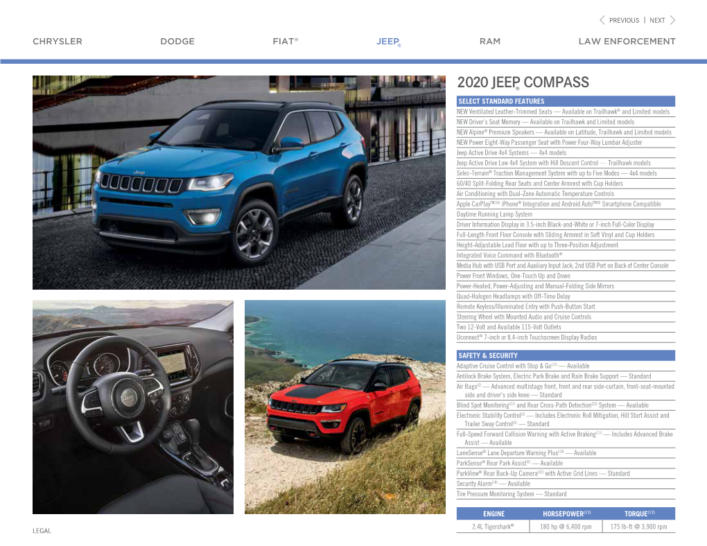 2020 Jeep® Compass