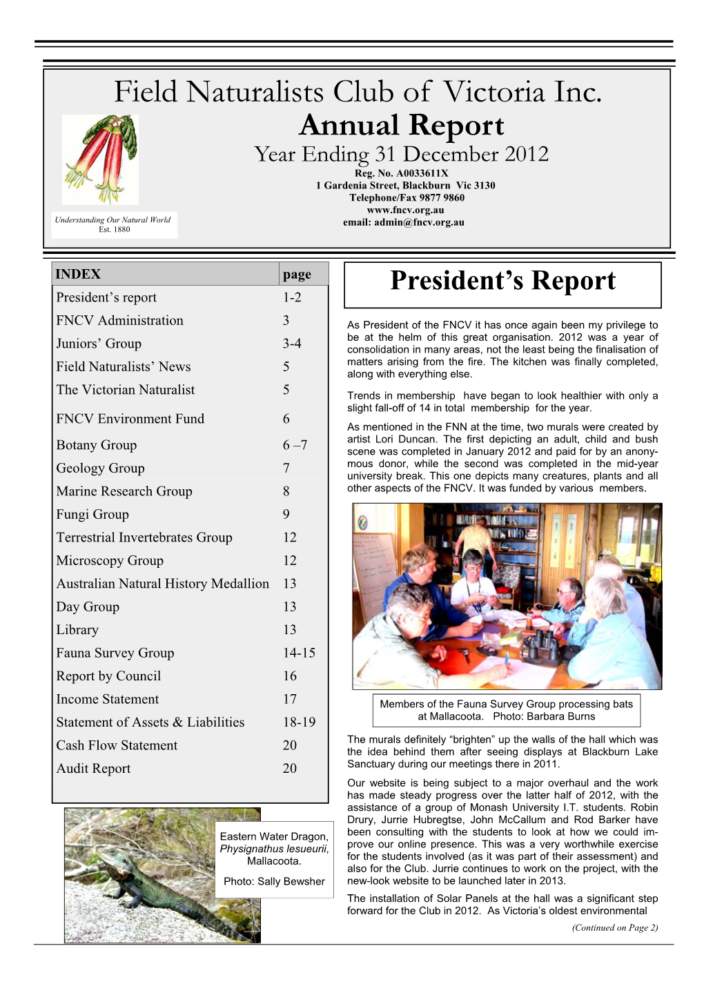 Annual Report 2012