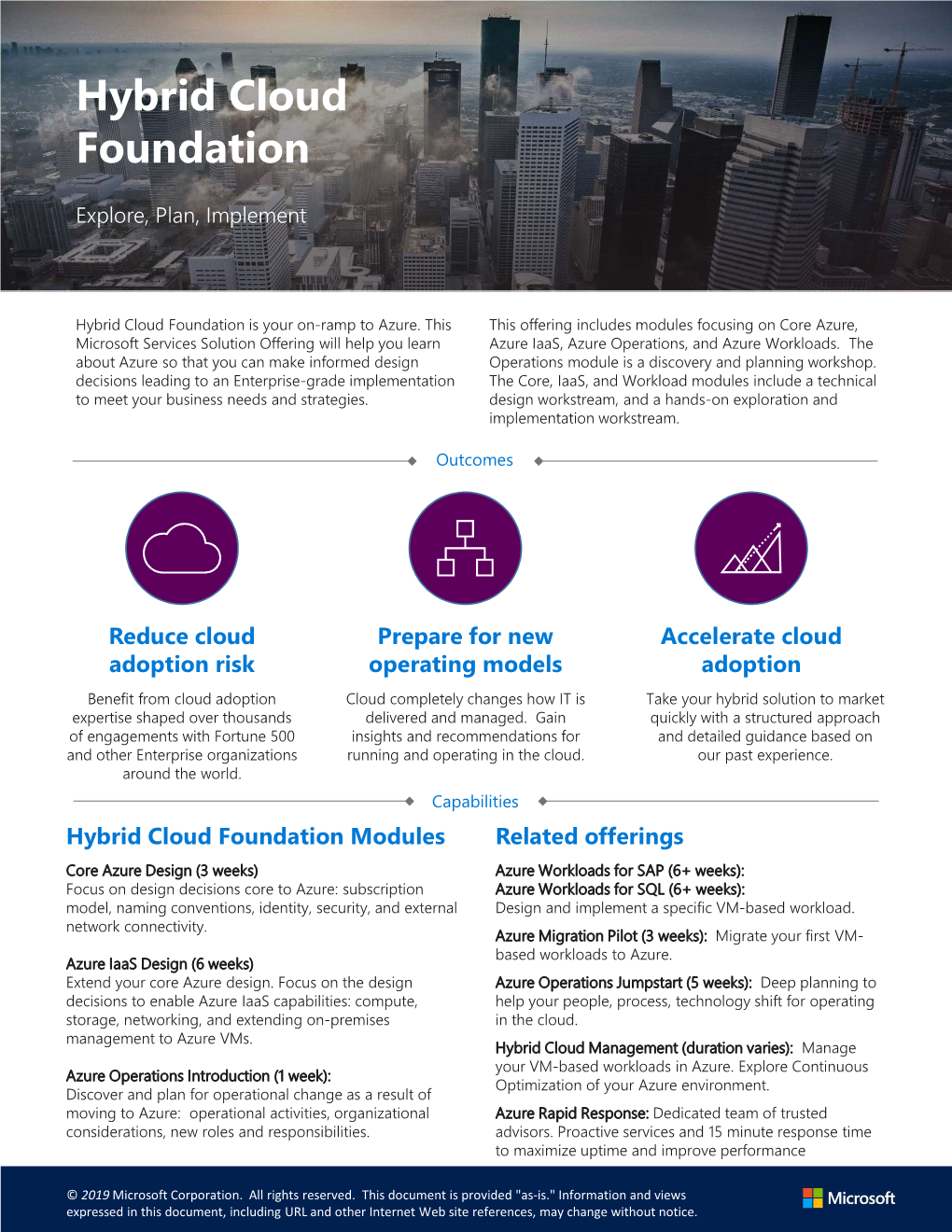 Hybrid Cloud Foundation