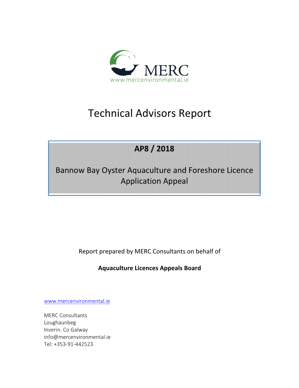 AP8 2018 Technical Advisors Report