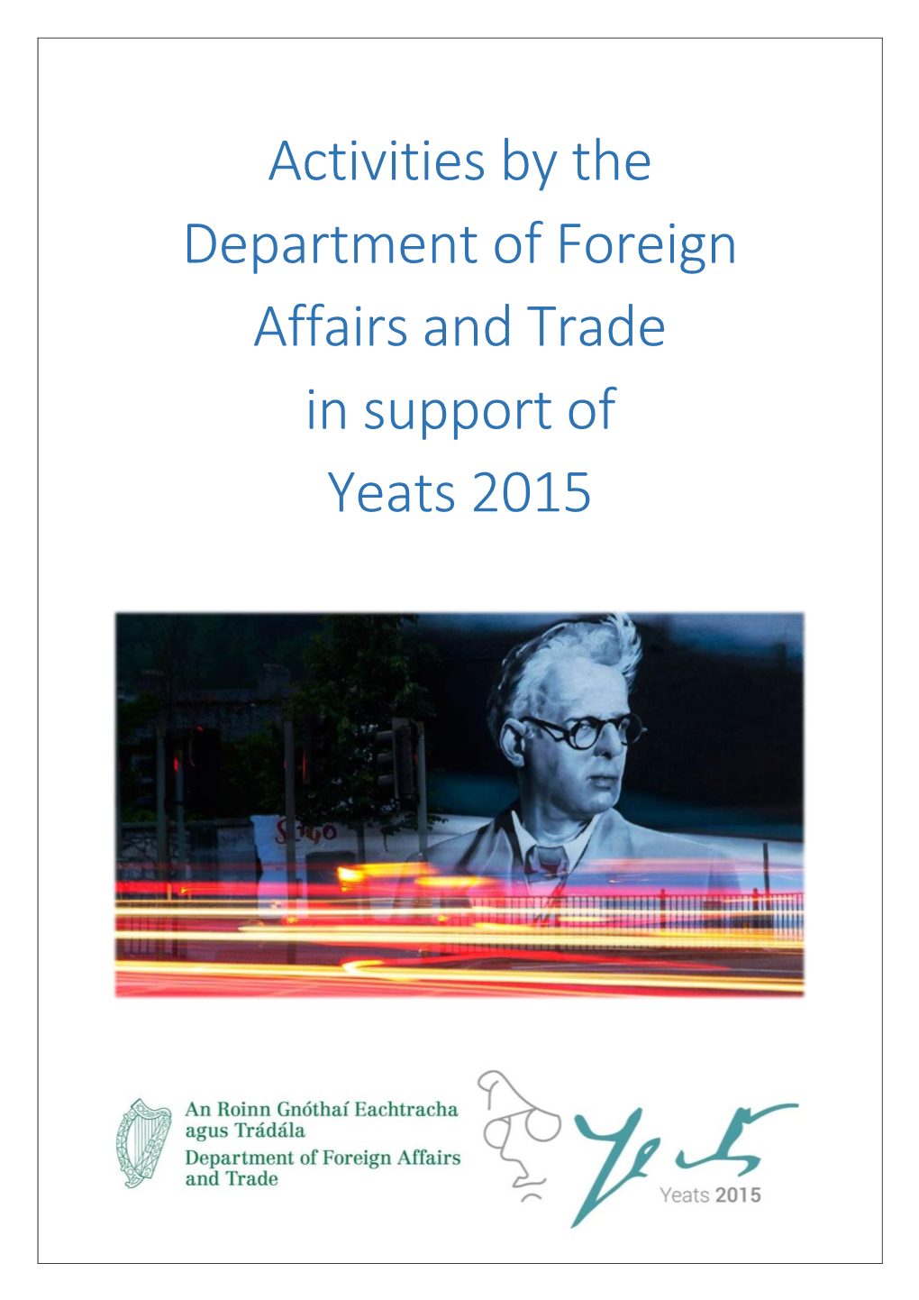 Download the Yeats 2015 Report to Learn More About The