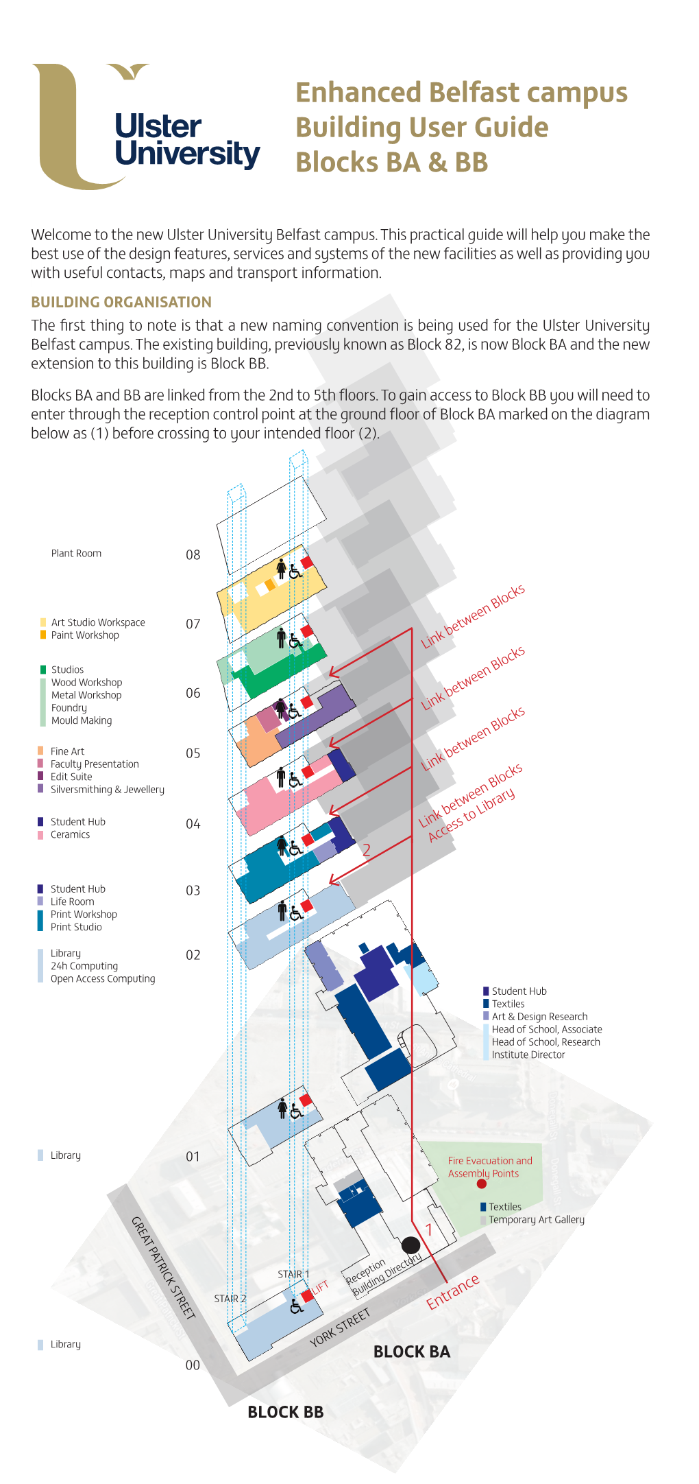 Enhanced Belfast Campus Building User Guide Blocks BA & BB