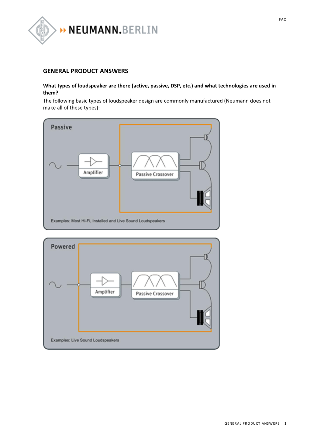 General Product Answers