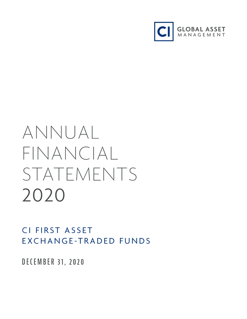 Annual Financial Statements 2020