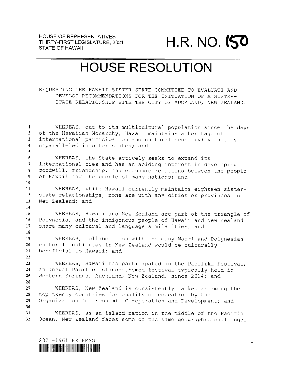 House Resolution