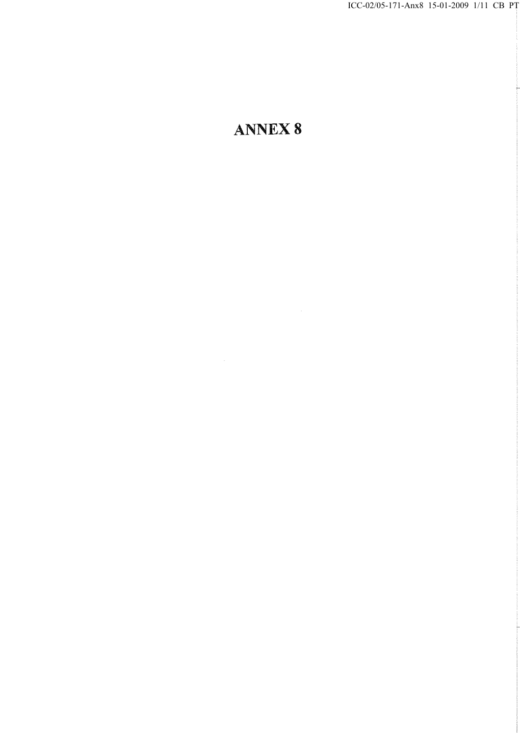 ANNEX8 ICC-02/05-171-Anx8 15-01-2009 2/11 CB PT