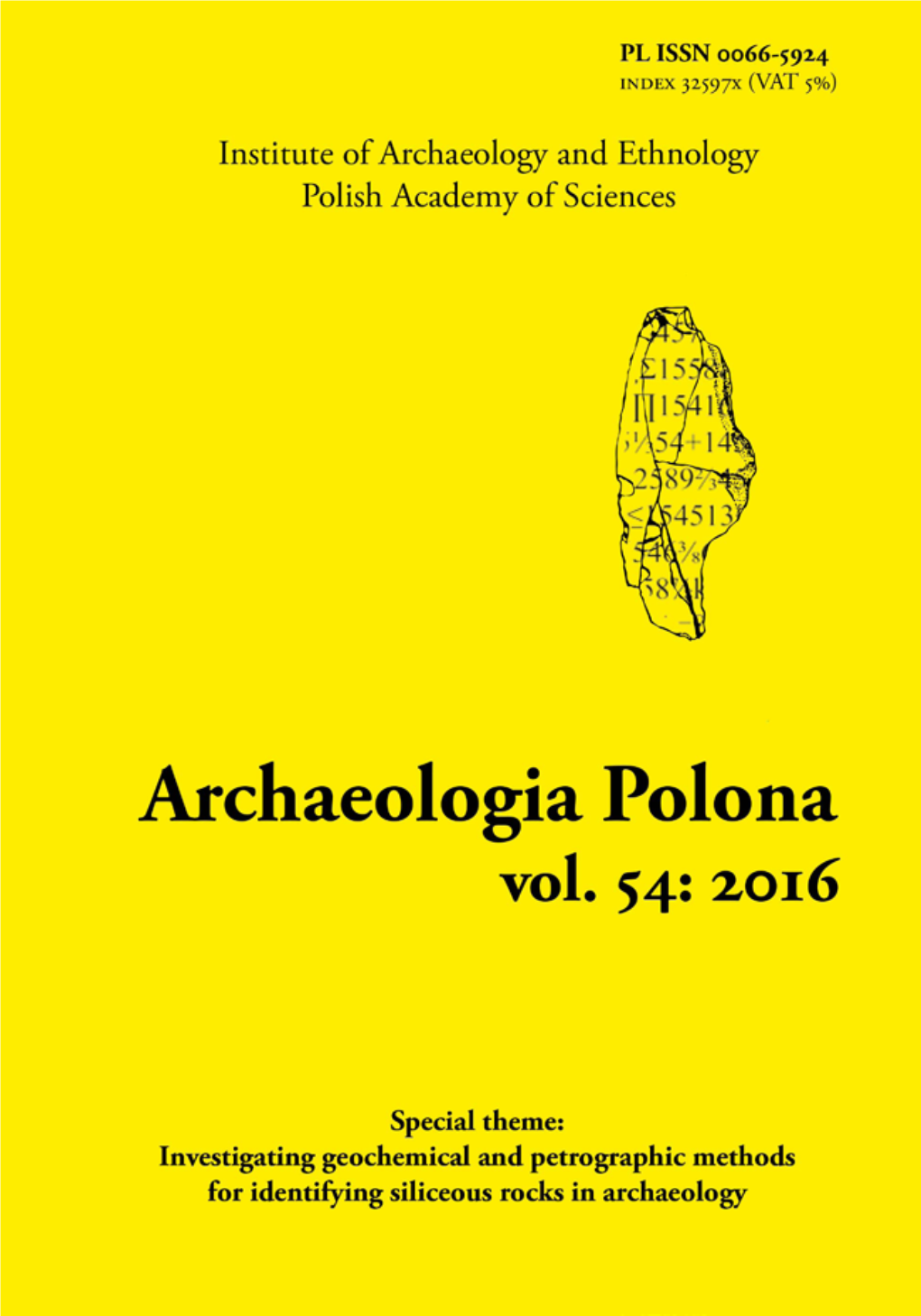 Prehistoric Exploitation of Limnosilicites in Northern Hungary: Problems and Perspectives Zsolt Mester and Norbert Faragó