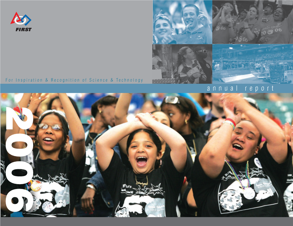 2006 FIRST Annual Report