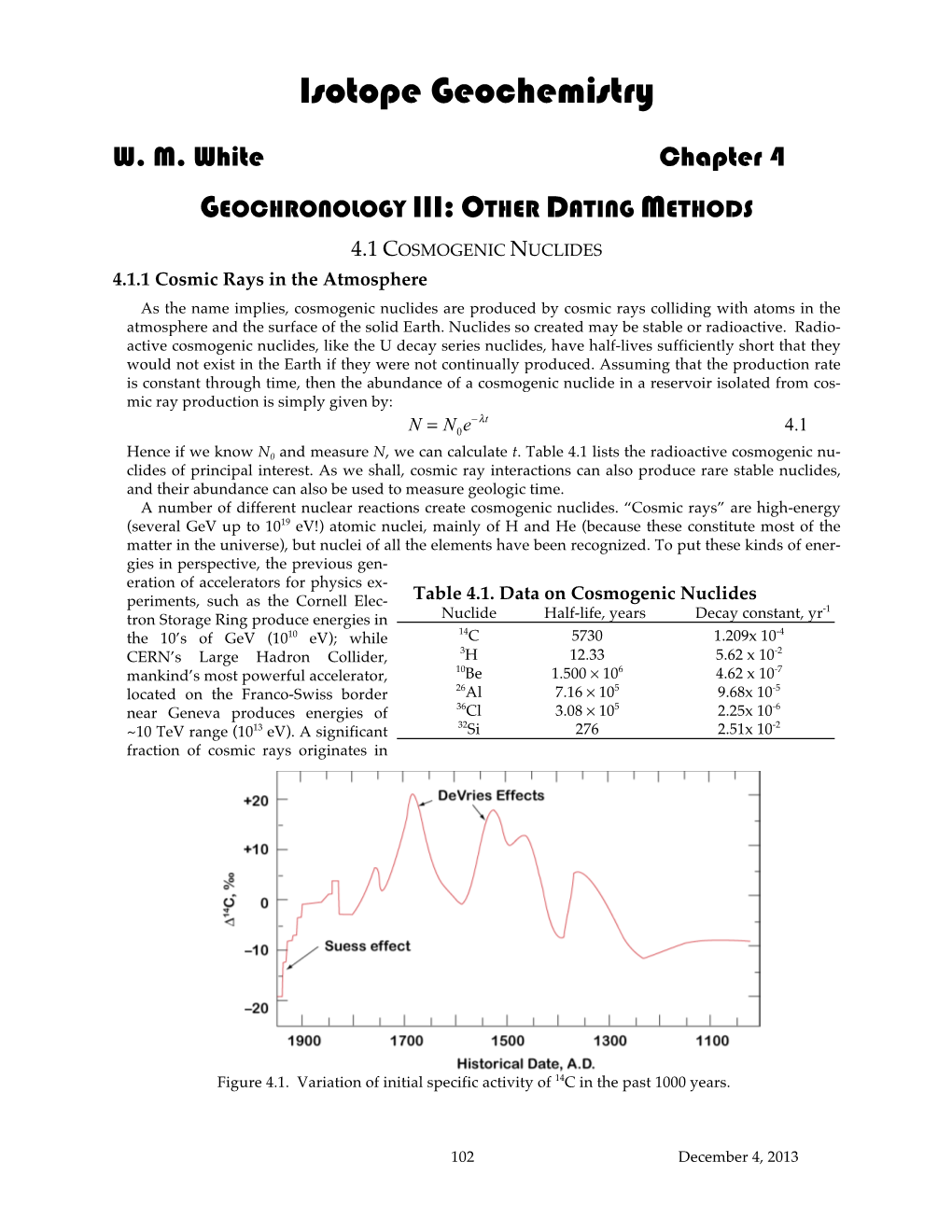 Isotopegeochemistry Chapter4