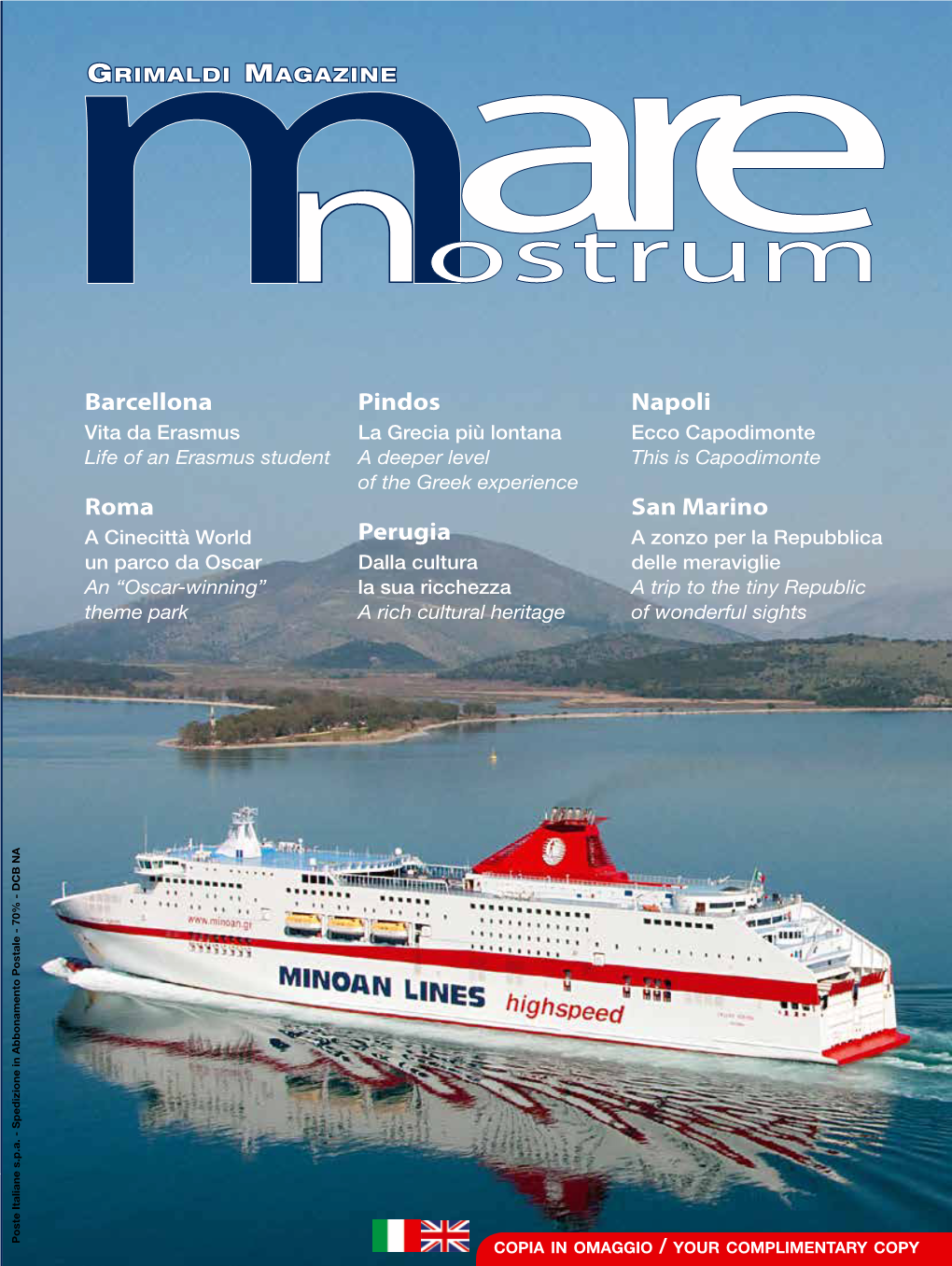 Grimaldi Magazine Mare Nostrum Anno XI - N° 2