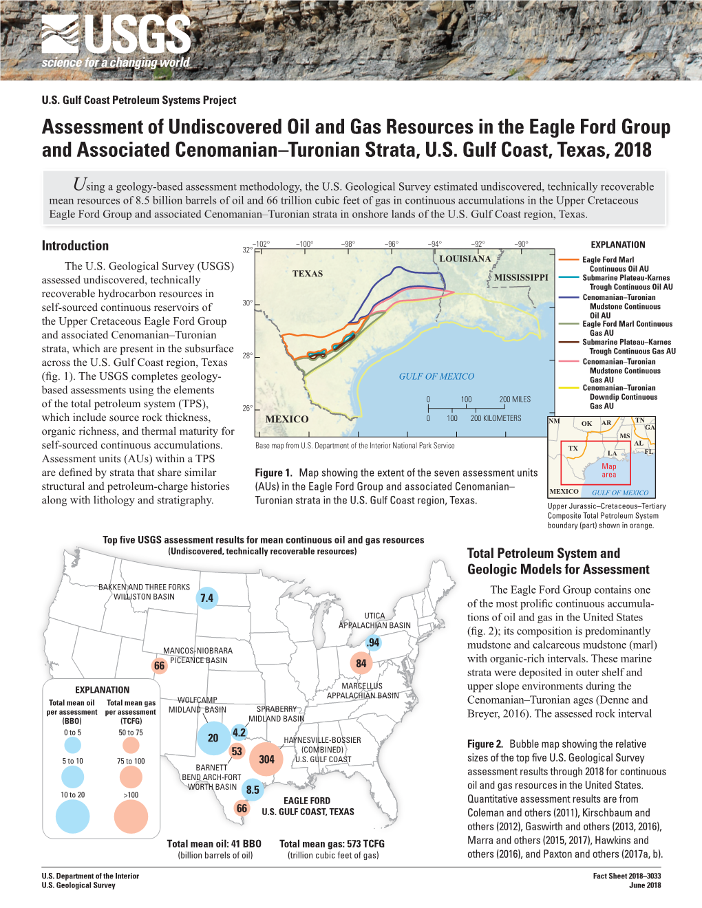 Eagle Ford Group and Associated Cenomanian–Turonian Strata, U.S